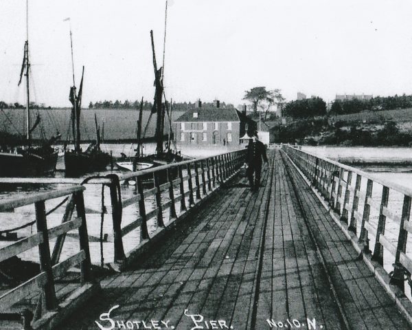 British Railways Motor Boat Services At Shotley Pier Suffolk Shotley Pier